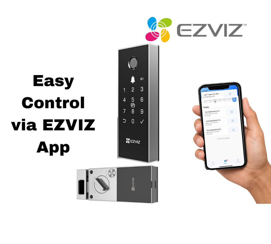 EZVIZ DL03 PRO SMART EDGE LOCK CS-DL03 (WBCP) – Security Superstore ...