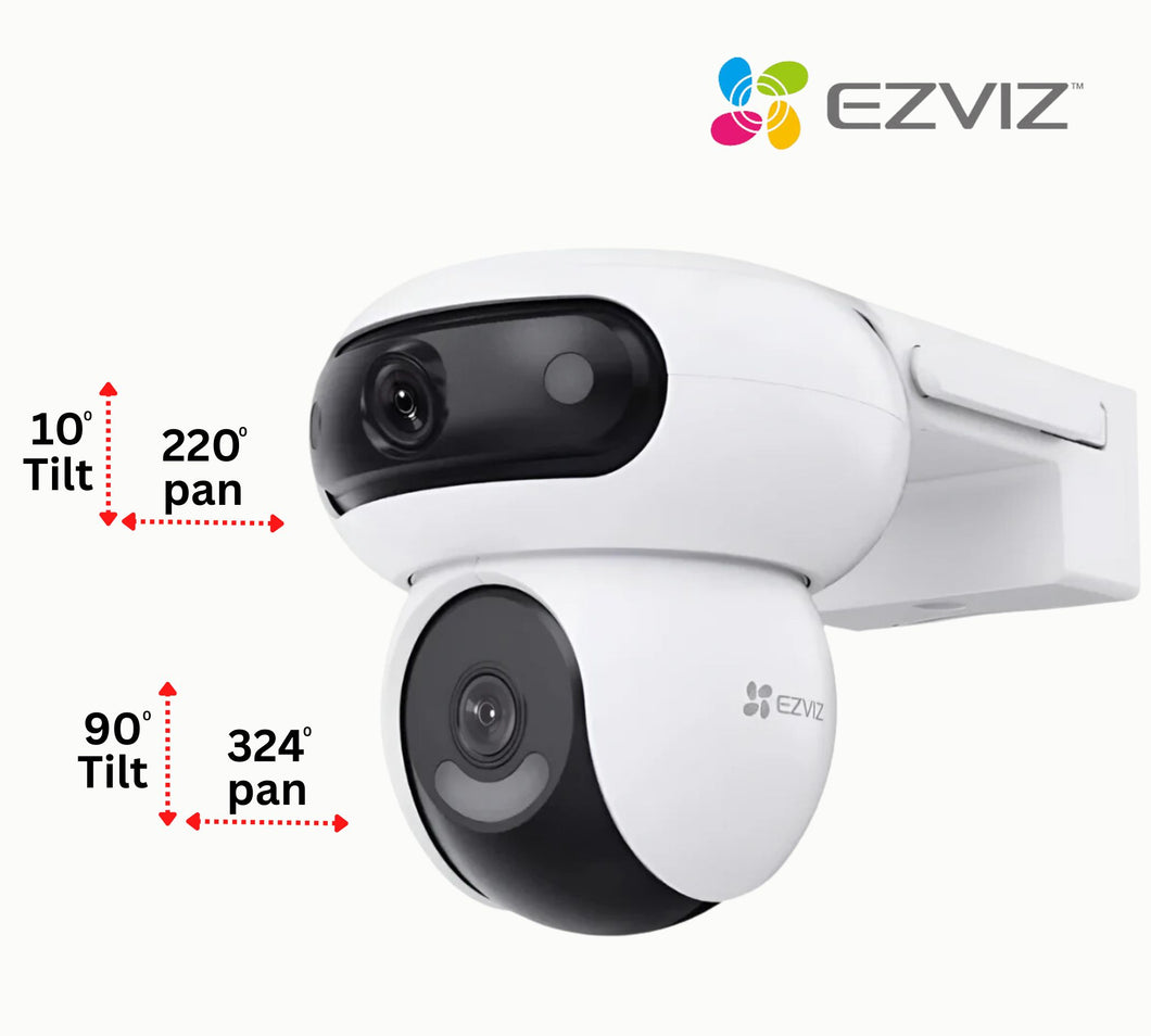EZVIZ H90 2K Dual-Lens Pan & Tilt Wi-Fi CS-H90-R100-8H44WKFL