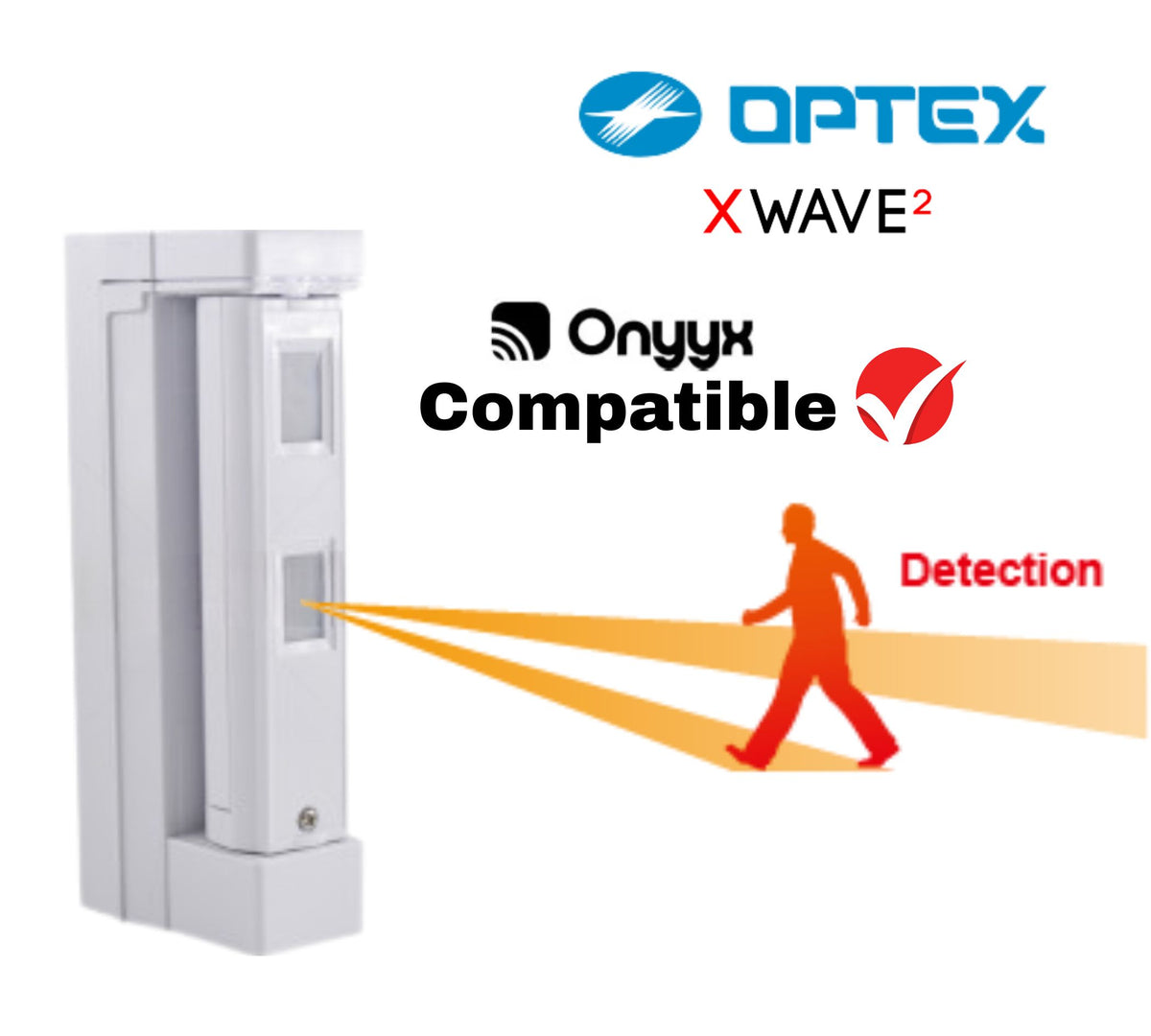 OPTEX FTN-R Xwave2 FIT Wireless Outdoor Detector (Onyyx) – Security ...