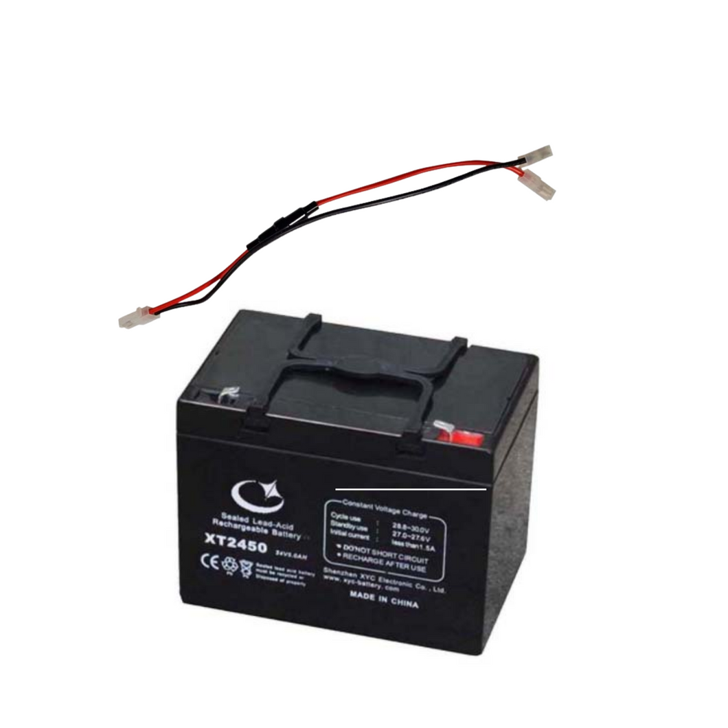 BATTERY -  24V 5AH + DRIVE 1000 LOOM ASSEMBLY