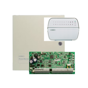DSC - Alarm Panel PC1808ZA13X + PK5516 16 Zone LED Keypad