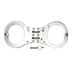 HANDCUFFS - Double Link Nickel Plated