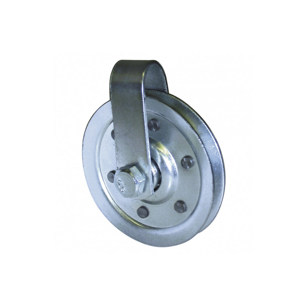 Hardware-Pulley assembly spring side
