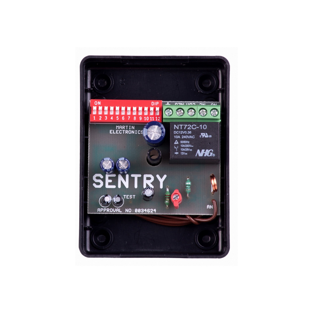 SENTRY - RX1 Binary Dip Switch Receiver 433mhz