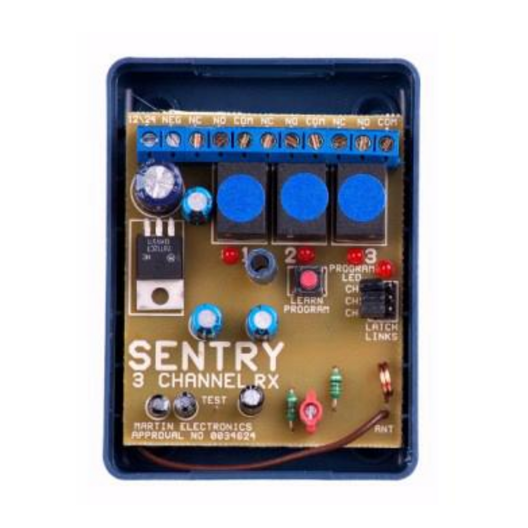 SENTRY - RX3 Rolling Code Receiver 433mhz